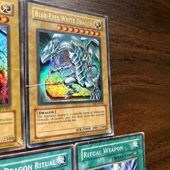 Yugioh Cards (RARE BUNDLE) Blue Eyes White Dragon!